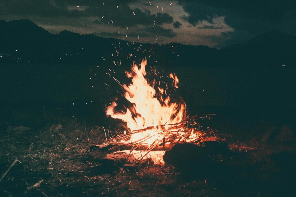 Nocleg blisko lasu z paleniskiem